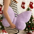 thumbnail image 6 of AuroraX Purple Throw Pillows for Bed,Plush Bow Shaped Decorative Funny Soft Pillow,Living Room Valentines Day Sofa Home Decor Gifts for Women Teen Girl, 6 of 6
