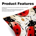 thumbnail image 2 of Seven Starred Iadybird Pillow Covers Set with Unique Patterns - 16x16, 18x18, 20x20 Inches - Set of 2 Elegant Pillow Inserts, Throw Pillows Covers for Home for Any Occasion, 2 of 6