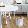 thumbnail image 3 of Farmhouse Style Wooden Trash Cans with Handles, 3 of 3