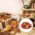 thumbnail image 2 of Hamster Toys Natural Dried Flower Bedding For Gerbils Rabbits Odor Control Cage Accessory For Small Animals Chew Toy Enhancing Your Pet's Habitat, 2 of 4