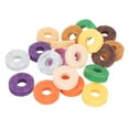 thumbnail image 1 of 20 Pcs Coussinets de Protection pour Tambour avec Matériau en Feutre Durable pour Usage Sûr Multicolore, 1 of 8