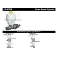 thumbnail image 4 of Centric 130.67039 Premium Brake Master Cylinder Fits select: 2006 DODGE RAM 1500, 4 of 4