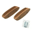 thumbnail image 2 of Whitecap 60147-A Oval Drawer Pull 4" Long - 2-Packwith Hardware, 2 of 4