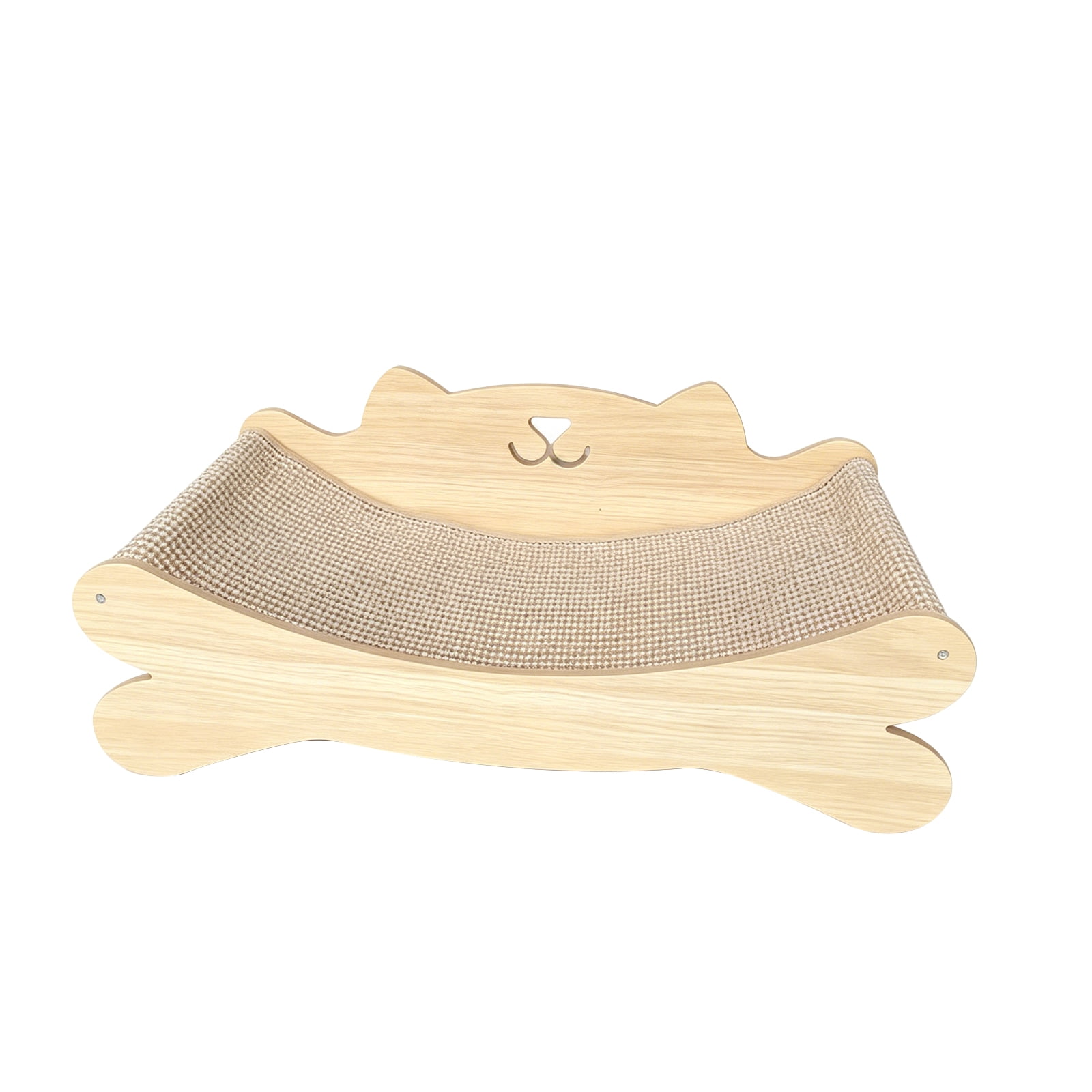 Cat Scratcher Bed, Natural Sisal Cats Lounger Scratch Pad, Furniture Protector for Indoor Kitten and Large Cats