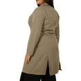 thumbnail image 5 of Panda Uniform by HeedFit Unisex Doctor Lab Coat 37" – 3XL Khaki, 5 of 8