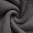 thumbnail image 4 of BiZtdJrK Womens Fleece Zip Up Jacket with Hooded Solid Color Long Sleeve Sweatshirt Jackets Casual Pockets Hoodies Coat Fall Clothes Today's Lightning Sales Gray M, 4 of 9