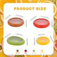 thumbnail image 3 of Aokelily Silicone Fruit Storage Box,Fruit And Vegetable Anti-Oxidation Storage Box,Silicone Fruit and Vegetable Storage Containers Set for Fridge Keep Fresh(4 Pcs), 3 of 7