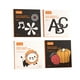 thumbnail image 1 of Alphabets Numbers Tarjetas flash para bebés 80 parpadeos 160 páginas Tarjetas de estimulación Irfora Tarjeta de memoria flash, 1 of 7