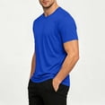 thumbnail image 5 of Cmfcve Plus Size Men's Dry Fit Tops Moisture Wicking Athletic T Shirt Short Sleeve Workout Running Shirts Crew Neck Basic Summer Tee, 5 of 7