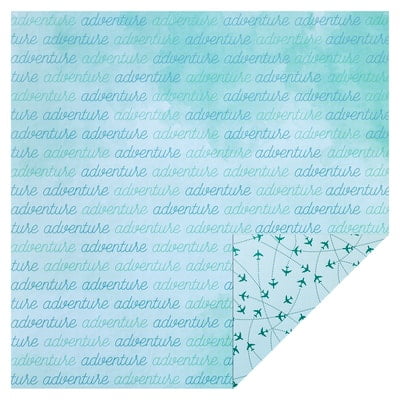 Recollections Airplane Paper, 12" x 12", 24 Pack