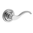 thumbnail image 2 of Baldwin FDCURTRR003 Reserve Full Dummy Lockset x Curve with Traditional Round Rose, Lifetime Brass Finish, 2 of 7
