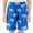 A-Blue183, variant on JAJAHO Boys Summer Beach Shorts Breathable Mesh Loose Fit Straight Leg Casual Elastic Waist Running Shorts For Kids 2-14Y Holiday Beachwear