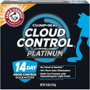 Arm & Hammer Cloud Control Platinum Multi-Cat Clumping Cat Litter with Hypoallergenic Light Scent, 14 Days of Odor Control, 18 lbs.