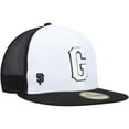 thumbnail image 3 of Men's New Era White/Black San Francisco Giants 2023 On-Field Batting Practice 59FIFTY Fitted Hat, 3 of 6