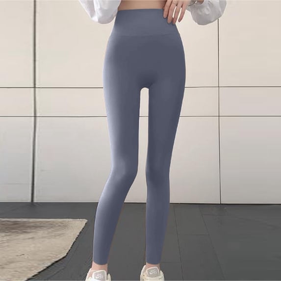 HXWCHs Seamless High Waist Seamless Workout Leggings for Women Lifting Fitness Yoga Pants XL Grey