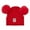Red, variant on TAmten Newborn Beanie Hat Infant Baby Bear Warm Hats Personalized Winter Knit Hats for Boys Girls(Black,0-36 Months)