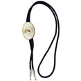 thumbnail image 2 of Double S Western Engraved Horse Head Slide Bolo Tie 22266, 2 of 2