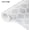 Grid, variant on Samhe Shelf Liner for Kitchen Cabinets, Waterproof Cabinet Liners Non Adhesive EVA Place Mats Roll, Clear 17.7"×78.7"