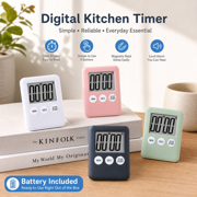 DIGITAL Timer Waterproof Shower Timer Touch Screen Emperature Humidity Display Wall Clock,465