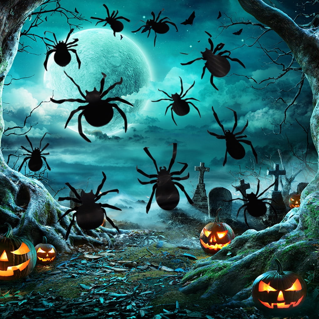 GeweYeeli Halloween 3D Animal Stickers Window Wall Decorations Festival