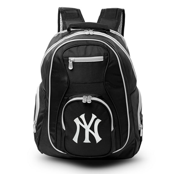 MOJO Black New York Yankees Trim Color Laptop Backpack
