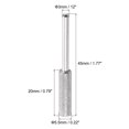 thumbnail image 2 of Unique Bargains 7/32 Inch Diamond Chainsaw Sharpener, 18 Pack Sharpening Stone Polishing Grinding File Tool, Silver, 2 of 4