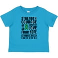 thumbnail image 3 of Inktastic Cerebral Palsy Awareness Strength Support and Courage Boys or Girls Baby T-Shirt, 3 of 5