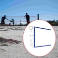 thumbnail image 1 of Red de voleibol para práctica, y de repuesto. Red de entrenamiento profesional práctica para exteriores, playa, patio trasero, patio escolar,, 1 of 8