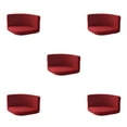 thumbnail image 2 of Guardoinrt Modern Simple Style Chair Cover Home Décor With Ease Polyester Trilateral Chair Covers Cover Chairs Made With Polyester Wine red 5Set, 2 of 6