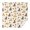 Dogs With Sunflowers, variant on German Shepherd Dogs with Flowers Square Tablecloth,Waterproof Square Table Cover,Wipeable Spillproof Washable Table Cover for Home Kitchen Party Decor 42"X42"(107x107cm)