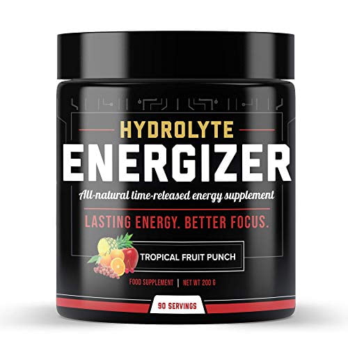 Hydrolyte Energizer Electrolyte Powder Hydration Supplement Carb