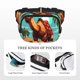 thumbnail image 5 of Disketp Cool Camel Oasis Vibes Riñonera de Doble Capa, Bolsa de Cintura Ajustable para Viajes, Correr y Senderismo, Riñonera Ligera para Hombre y Mujer, 5 of 9
