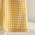 thumbnail image 5 of TOWED22 Toddler Baby Girl Outfits 2 Piece Sleeveless Embroidered Bow Camisole Wide Leg Linen Pants Clothes(Yellow,2-3 Y), 5 of 6