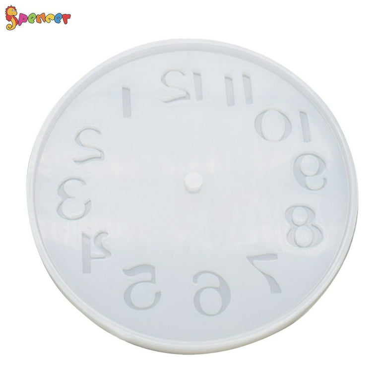 Spencer 1PC Silicone Clock Epoxy Resin Mold Roman Numerals Constellation  DIY Making Casting Tool Mould Handmade Craft
