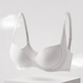 thumbnail image 2 of Zpanxa Wireless Push Up Bra for Women Lift Support Seamless Comfort Lightly Padded T-Shirt Bra Everyday Wear No Underwire, 2 of 3