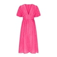 thumbnail image 4 of Aqestyerly Ensembles Lounge pour Femmes à Manches Longues Robe Lanterne Décontractée de Fête à Manches pour Femmes, 4 of 6
