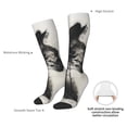 thumbnail image 4 of Balery Double Exposure Cat Forest Calcetines novedosos Calcetines deportivos Calcetines hasta la rodilla Calcetines de algodón Calcetines originales y geniales, 4 of 6