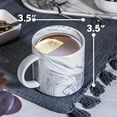 thumbnail image 3 of AVAFORT Marbling Ceramic Coffee Mug 10OZ, Tea Cup, Home and Office, 3 of 4