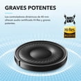 thumbnail image 4 of Soundcore by Anker Q20i Audífonos Inalámbricos Diadema con Cancelación Activa de Ruido, Bluetooth, Sonido Hi-Res, Bajos Potentes, 40h Reproducción, Modo Transparencia, App, Viajes, 4 of 5