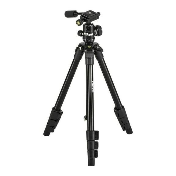 Nikon Compact Aluminum-Alloy Outdoor Tripod, Black, 16749