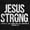 Black, variant on Jesus Strong Philippians 4:13 Bible Plus Size Crewneck Graphic Tee Shirt Brisco Brands 2X
