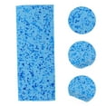 thumbnail image 3 of Unique Bargains 1 Pc Honeycombs Rectangular Bath Sponge Body Scrubber Sky Blue, 3 of 6