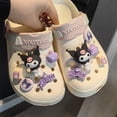 thumbnail image 3 of Conjunto de hebilla de zapato de la serie Kawaii Sanrio Hello Kitty, accesorios de zapatillas Cinnamoroll Kuromi DlY, recuerdo para niños, niñas y mujeres, regalo, 3 of 6