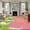 pink, variant on Rectangle Area Rugs 2 x 3 Ft, Happy Easter Non-Slip Residential Carpet, Rabbits Eggs Spring Daisy Floral Grass Green Indoor Crawling Mats Runner Rugs for Living Room/Dining Room/Bedroom