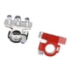 thumbnail image 3 of Conectores de terminales de batería de automóvil Conectores de abrazaderas de terminales de batería de automóvil de cobre puro de 3 vías, 3 of 20