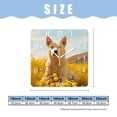 thumbnail image 2 of 14 Inch Wall Clock Battery Operated Square Clock Decorative for Office, Kitchen, Outdoor, Living Room，Welsh Corgi Dog Puppy Picture, 2 of 4