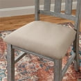 thumbnail image 5 of Pemberly Row Farmhouse Wood Dining Side Chairs in Weathered Gray (Set of 2), 5 of 9
