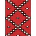 thumbnail image 2 of Pasargad Home Tuscany Collection Reversible Wool Red Area Rug- 2' 7'' X 8' 2'', 2 of 2