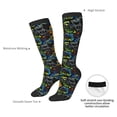 thumbnail image 4 of Sikiie Off-Road Vehicle Knee Socks, High Socks Long Stretchy Sock Women Knee High Stocking, Long Socks for Women, 4 of 6