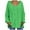 Green, variant on Sweater Women Fashion Loose Large Size Solid Color Hood Long Sleeves Sweater Tops